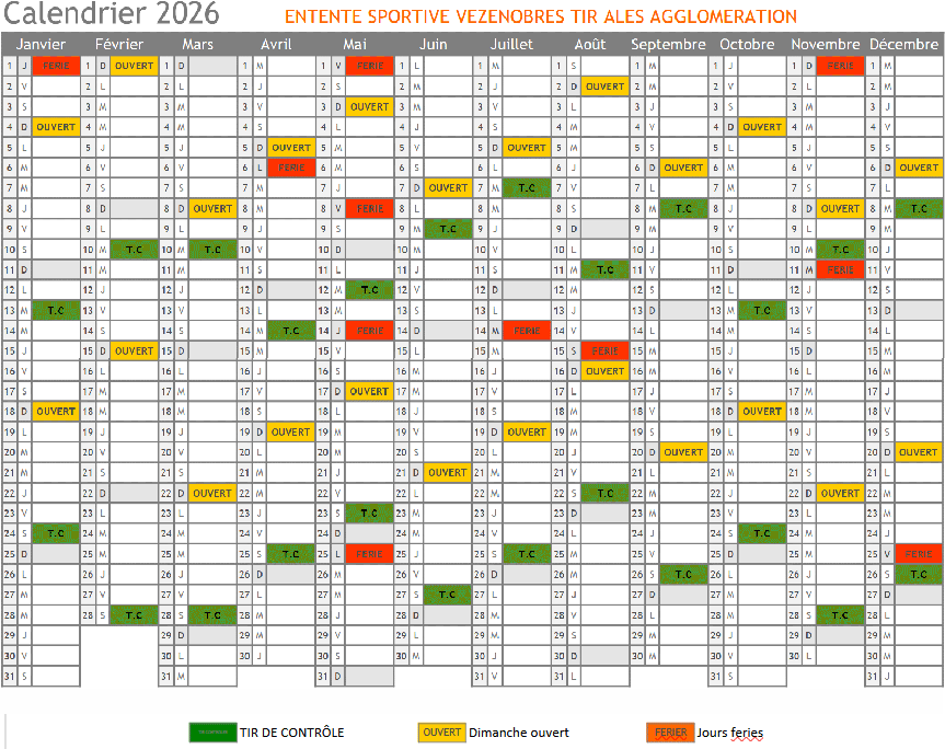 d&eacute;rogations stand de tir